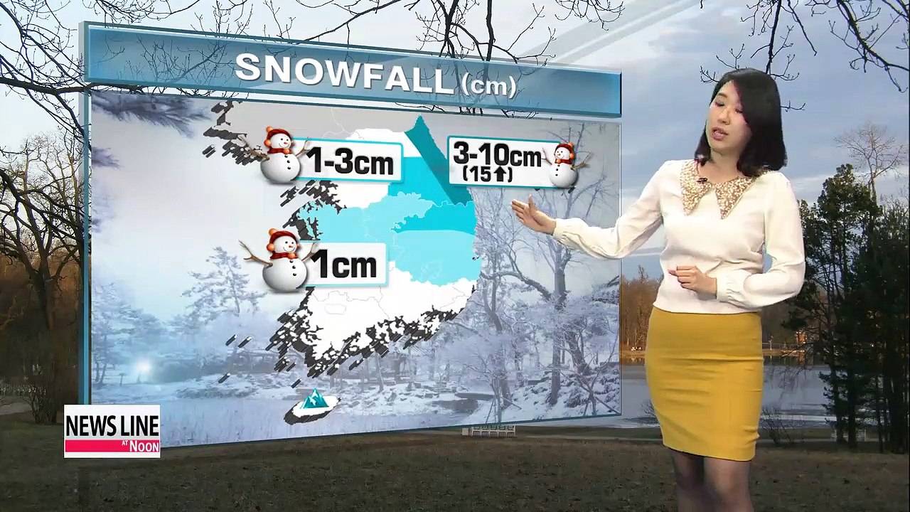 Lingering snow in mountains out east, warm elsewhere