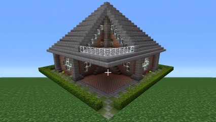 Minecraft Tutorial: Brick House - 7