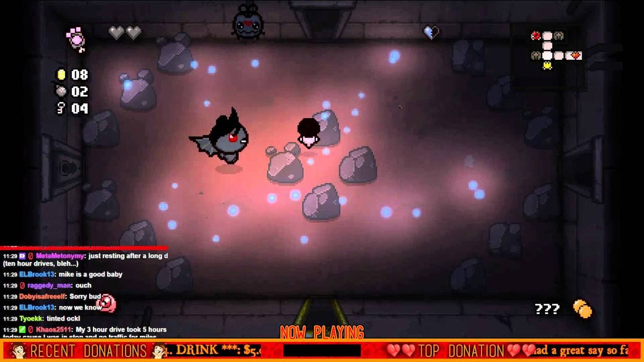 The Binding of Isaac: Rebirth Co-op with SpooderW Part 1 [VOD]
