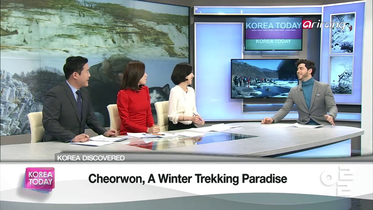 Trekking outdoors at Cheorwon, Gangwon-do Province