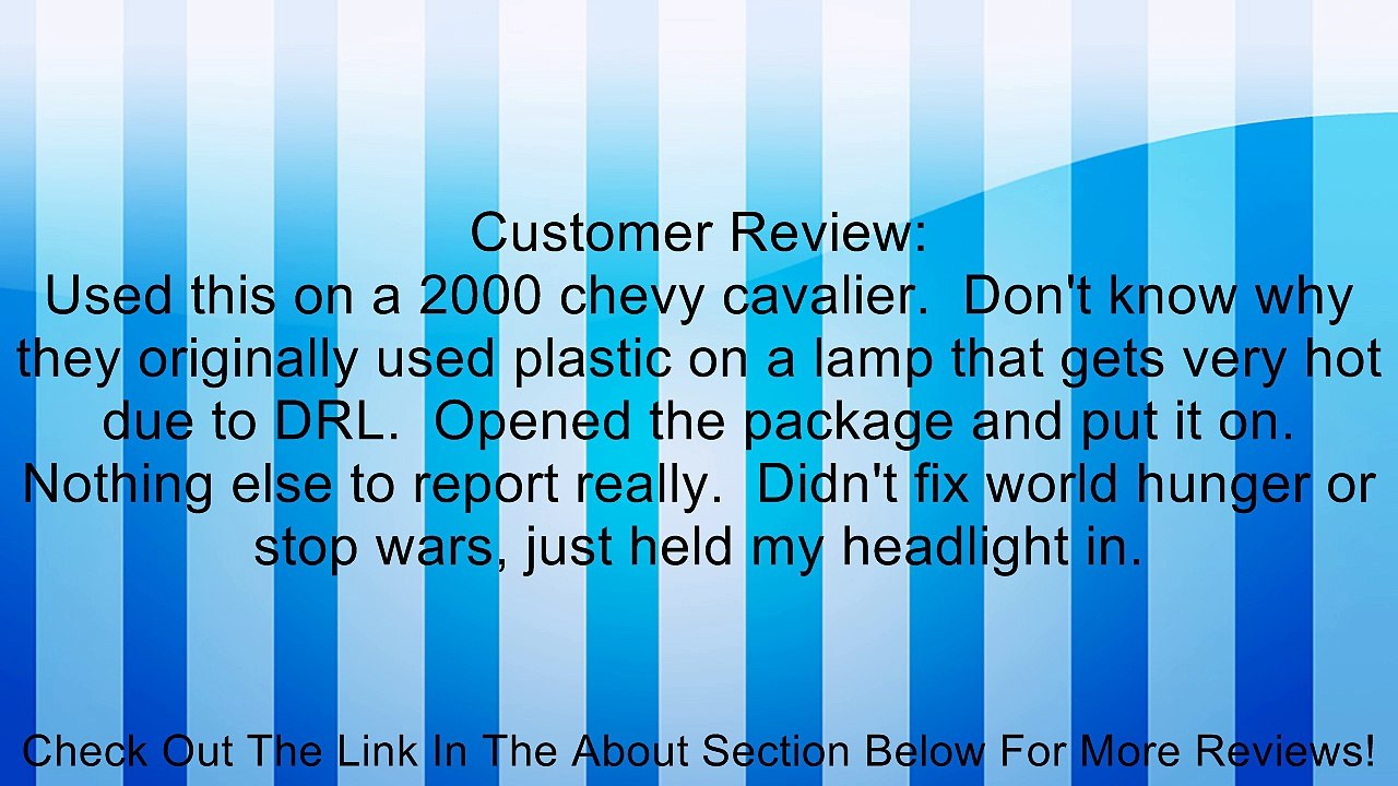 Dorman 42420 Headlight Bulb Retainer Assortment Review