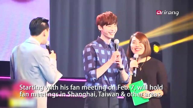LEE JONG-SUK KICKS OFF HIS 2015 ASIA TOUR FAN MEET