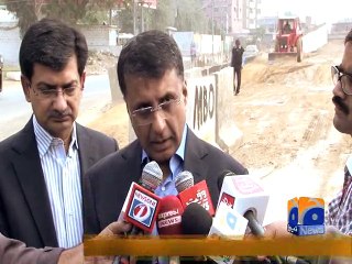 Malir Flyover Projects-22 Jan 2015