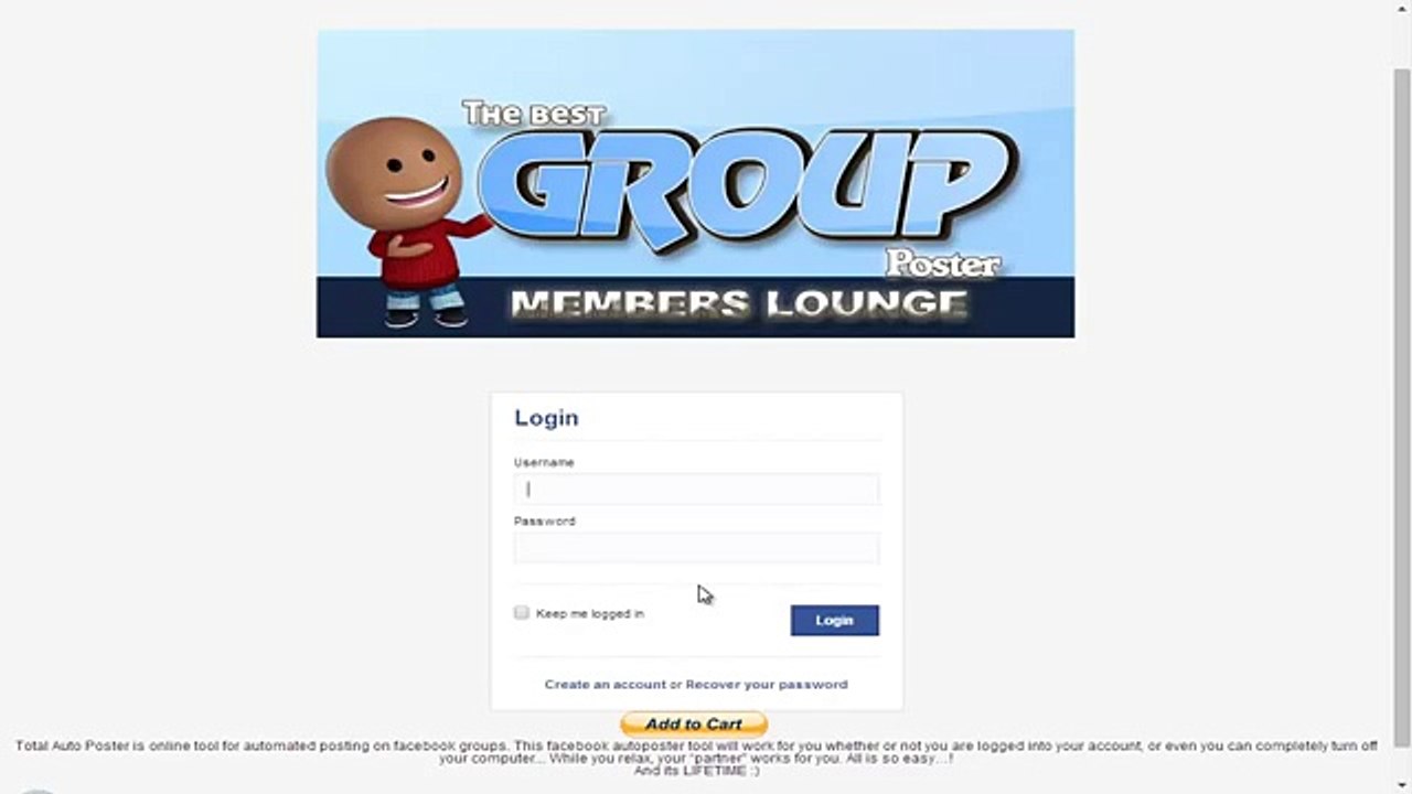 Kostenlose Werbung im Internet mit dem Facebook Gruppen Poster - Werbung im Internet leicht gemacht