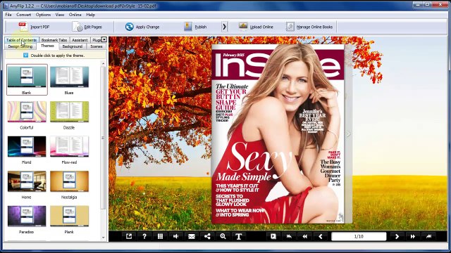 Enjoy your flipbook with page turning automatically