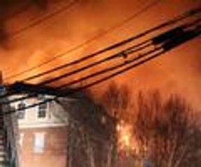 Türk diplomatların yaşadığı sitede yangın