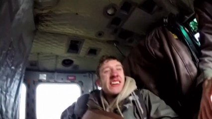 Dramatic rescue of students stranded on Turkish mountain