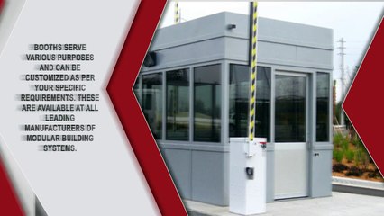 Booths Applications