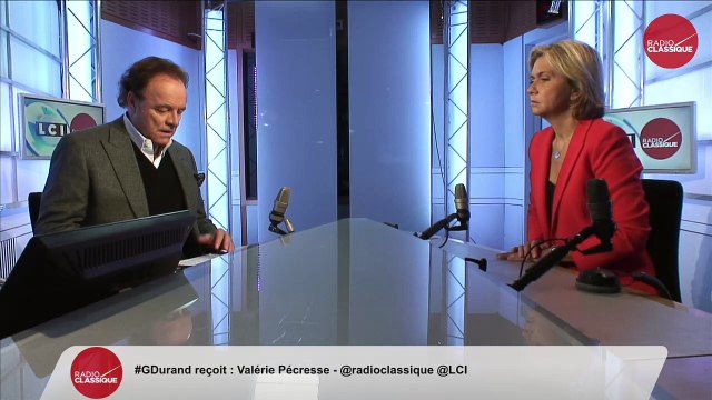Valérie Pécresse, invitée de Guillaume Durand avec LCI