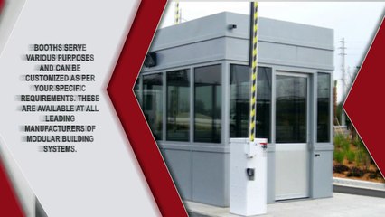 A Guide to Types and Applications of Booths