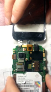 New Touch Screen ZTE V790 not working