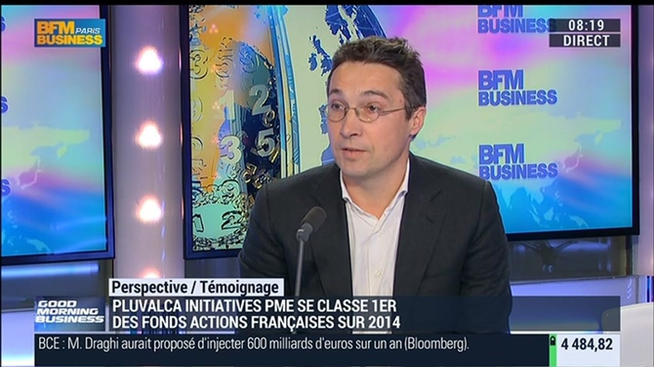 Le fonds Pluvalca Initiatives PME a progressé de 18,2 % en 2014: Sébastien Lalevée - 22/01