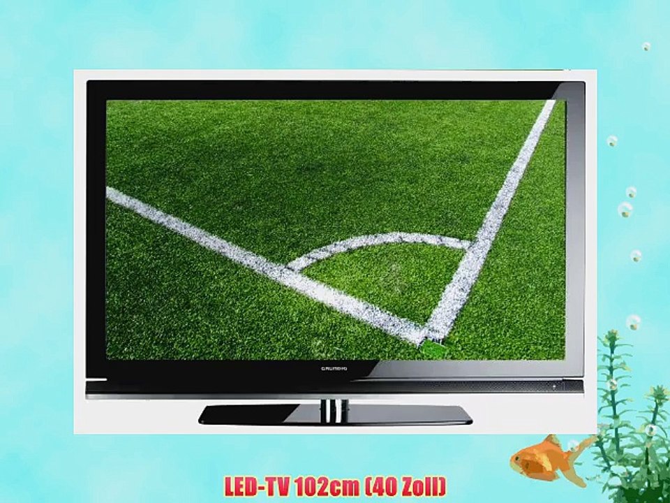 Grundig 40 VLE 6120 BF 102 cm (40 Zoll) LED-Backlight-Fernseher EEK B (Full-HD DVB-T/C CI