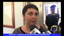 MOLFETTA | Il sindaco Natalicchio incontra i manifestanti