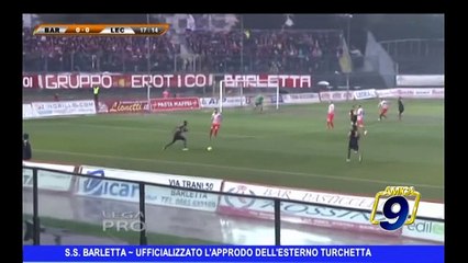 S.S. BARLETTA | Ufficializzato l'approdo dell'esterno Turchetta