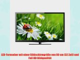Haier LES32T1000HF 80 cm (32 Zoll) LED-Backlight-Fernseher EEK A (Full-HD 100Hz DVB-T/-C/-S2