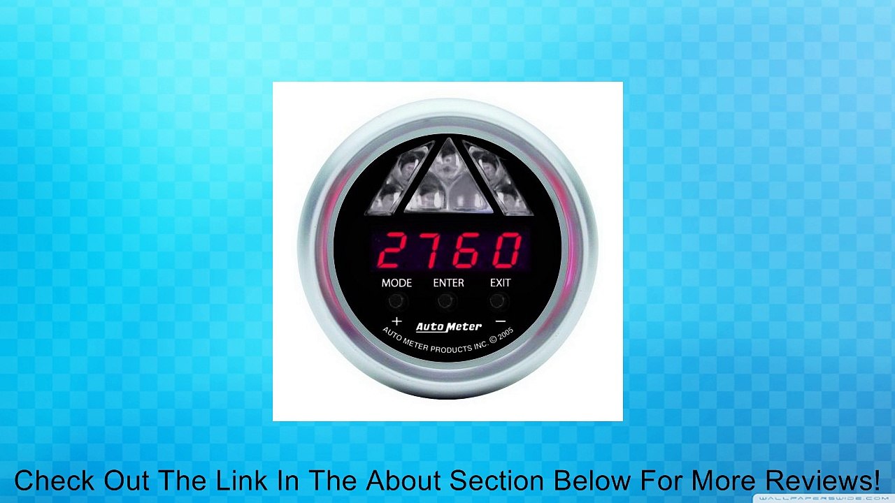 Auto Meter 3387 Sport-Comp 2-1/16" Level 1 Digital Pro-Shift System Shift Light Gauge Review