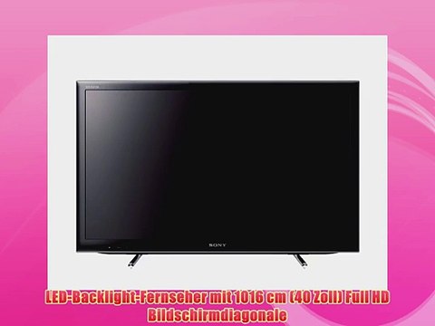 Sony KDL-40EX650 102 cm (40 Zoll) LED-Backlight-Fernseher EEK A (Full HD HDMI Motionflow XR