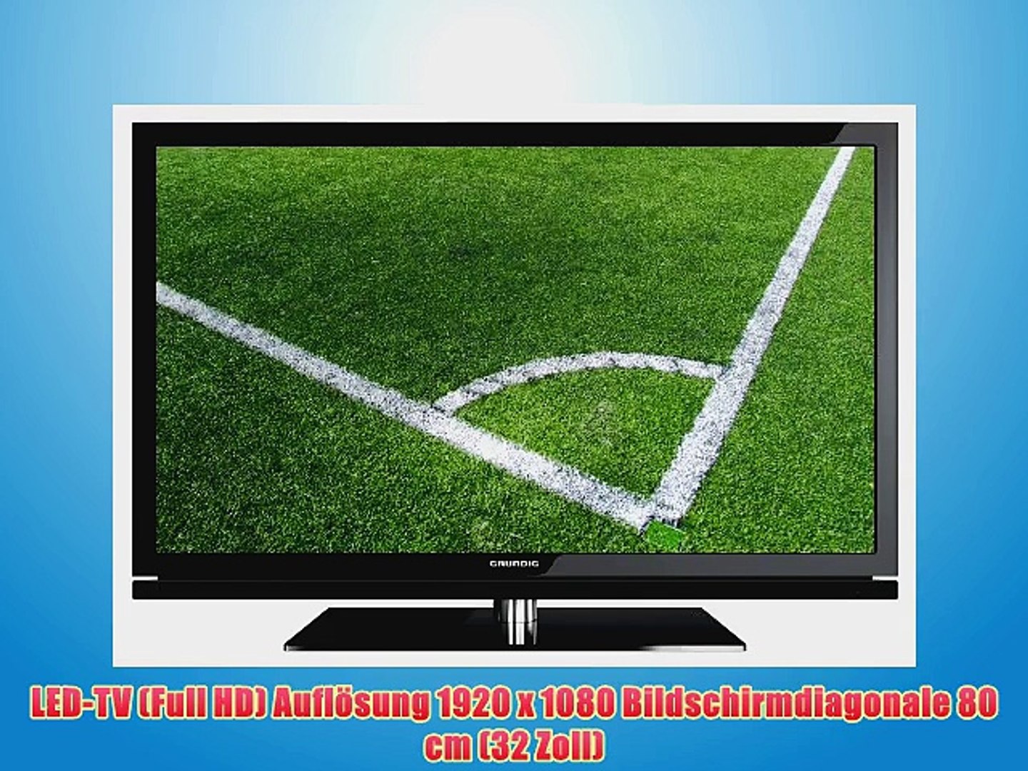 Grundig 32 VLE 8120 BG 80 cm (32 Zoll) LED-Backlight-Fernseher EEK B  (Full-HD DVB-T/C/S2 CI ) - video Dailymotion