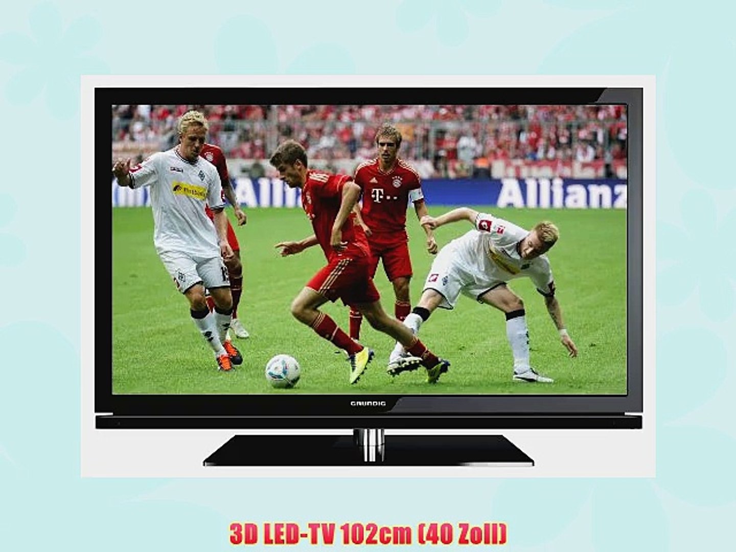 Grundig 40 VLE 8160 BL 102 cm (40 Zoll) 3D LED-Backlight-Fernseher EEK A  (Full-HD DVB-T/C/S2) - video Dailymotion