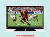 Grundig 40 VLE 8160 BL 102 cm (40 Zoll) 3D LED-Backlight-Fernseher EEK A (Full-HD DVB-T/C/S2)