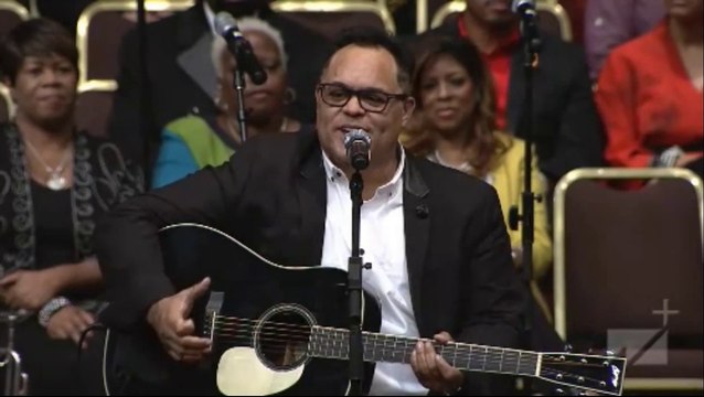 Israel Houghton - Through It All - Andrae Crouch Celebration of Life Concert Funeral - 01-21-2015