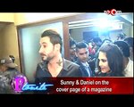 Sunny Leone with her husband Daniel Weber at her magazine coverpage launch   EXCLUSIVE