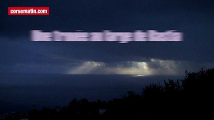 Une trouée au large de Bastia