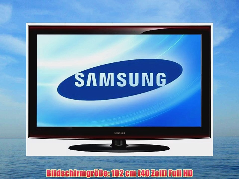 Samsung LE-40 A659A1FXKS / 40 Zoll / 102 cm 16:9 Full-HD 100 Hz LCD-Fernseher mit integriertem