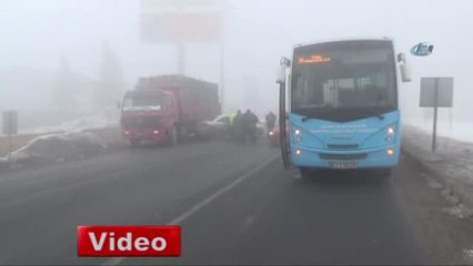 Kütahya'da Sis Hayatı Felç Etti