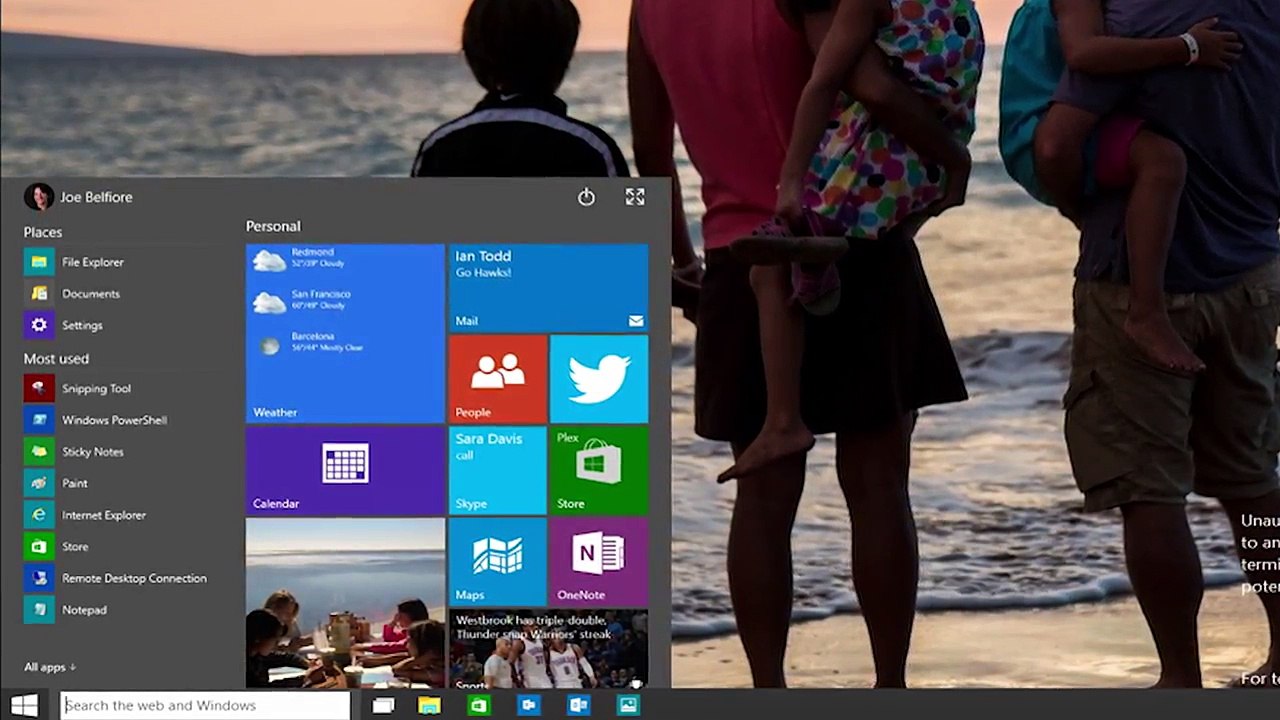 Windows 10 - Présentation du système de nouvelle génération