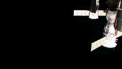 View from ISS across North Atlantic