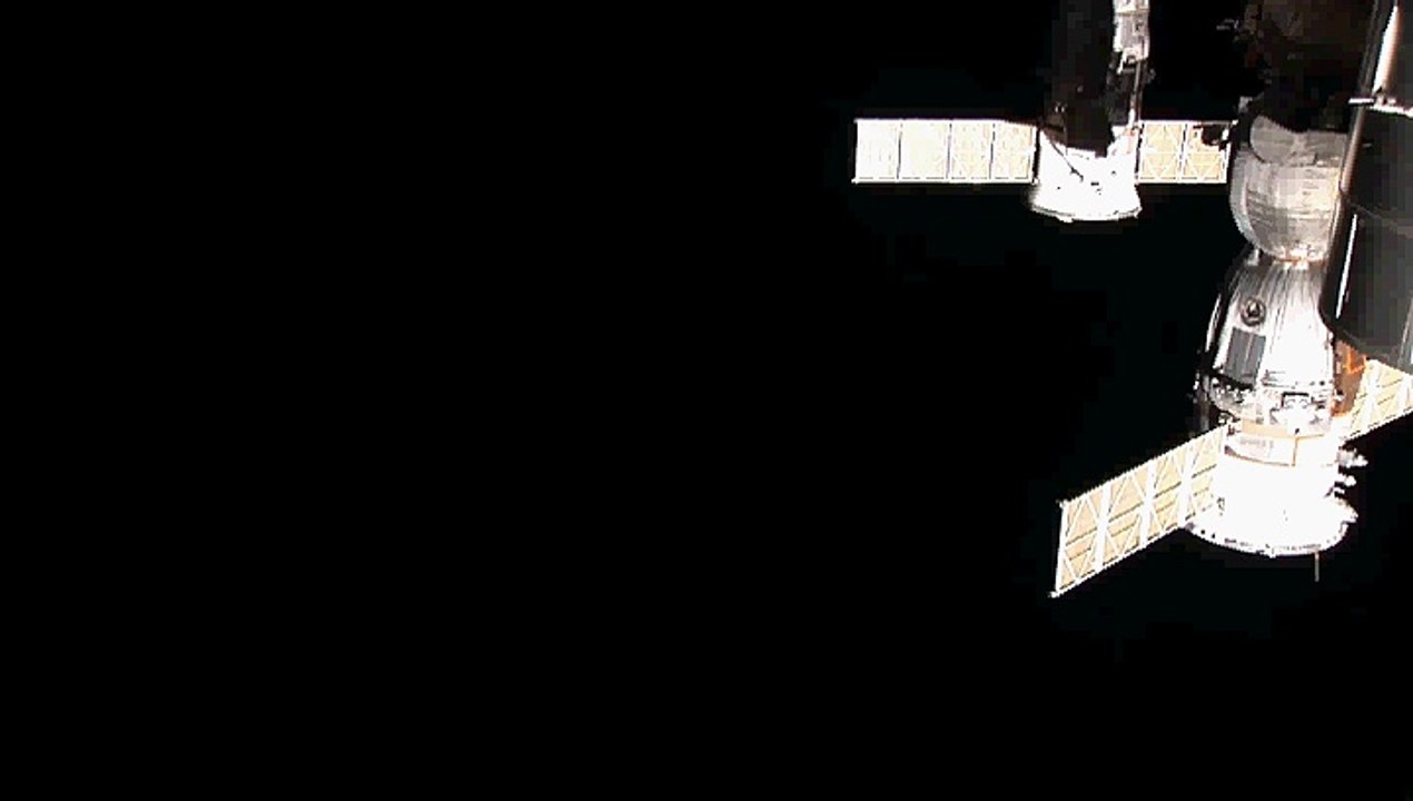 View from ISS across North Atlantic