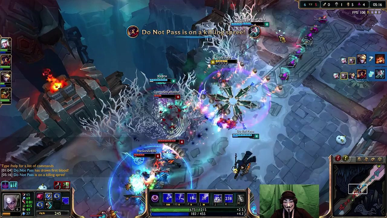 Crazy Kata @ Aram play Diana - LoL