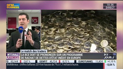 Le Match des Traders: Jérôme Vinerier VS Alexandre Baradez - 22/01