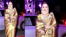 Amitabh Bachchan, Rekha, Kajol and Rajinikanth attend Sonakshi Sinha’s brother’s wedding reception