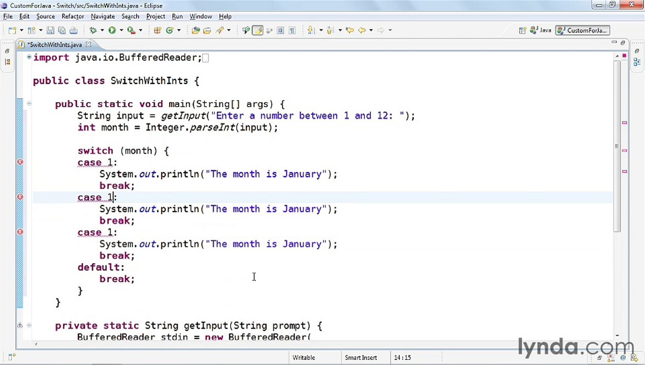 Java Essential Training 29
