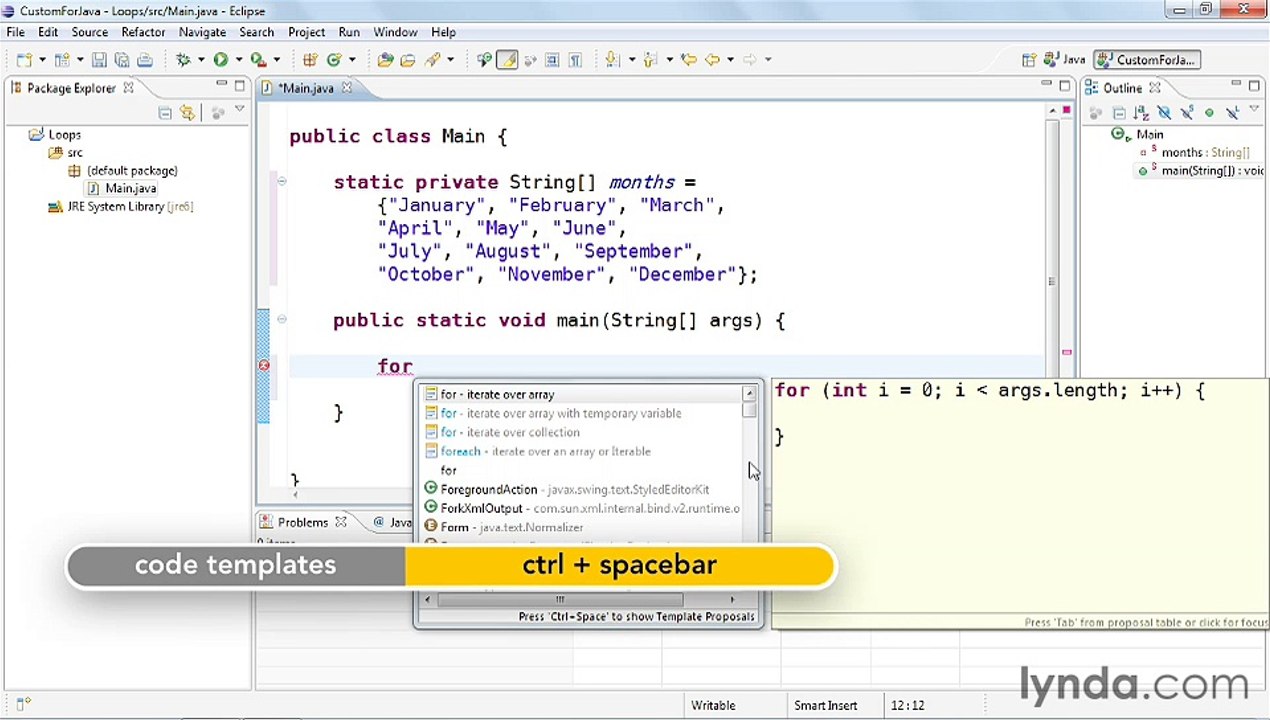 Java Essential Training 30