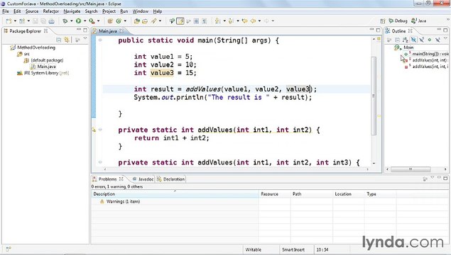 Java Essential Training 33