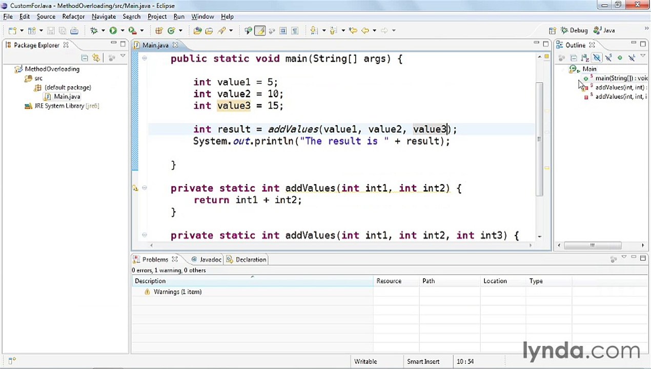 Java Essential Training 33