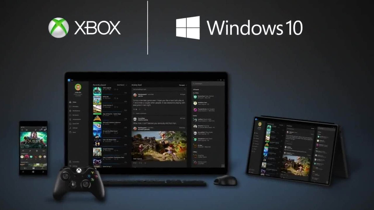 Xbox on Windows 10 Trailer (2015) [English] HD