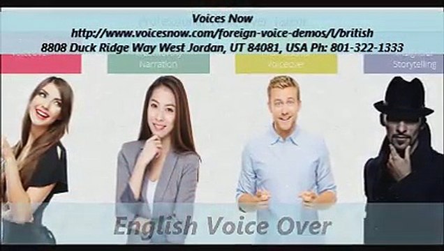 Voices Now British & English Voice Over