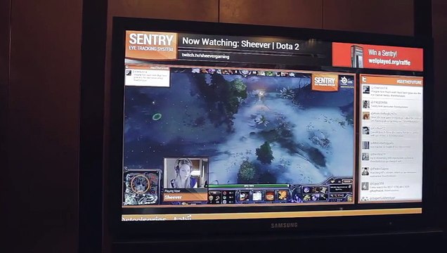 Real Time Eye Tracker - Steelseries Sentry