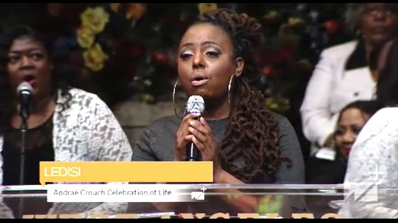 Ledisi - Tell Them - Andrae Crouch Celebration of Life Concert Funeral - 01-21-2015