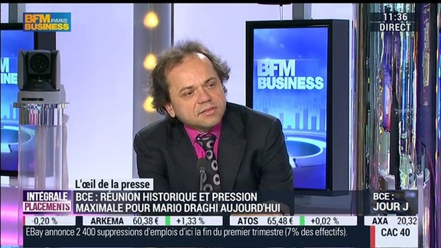 BCE: Les clés pour mieux comprendre le quantitative easing: Jean-François Filliatre - 22/01