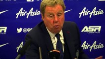 NO POSITIVES TO TAKE    HARRY REDKNAPP ON FA CUP EXIT