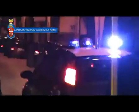 Napoli - Camorra, arrestati 8 usurai del clan Mazzarella (21.01.15)
