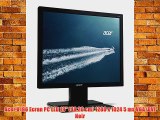 Acer V196 Ecran PC LED 19 (4826 cm) 1280 x 1024 5 ms VGA/DVI Noir