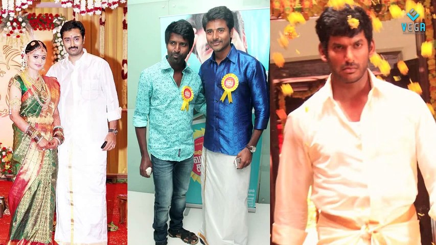 Namma stars and their lungi stance