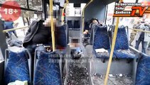 Ukrayna’da otobüs durağına saldırı